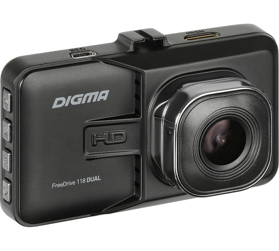 Видеорегистратор DIGMA FreeDrive 118 DUAL, 2-х канальный, 1920x1080 Full HD dpi, MicroSD, 32 ГБ, Черный детальное изображение - 5