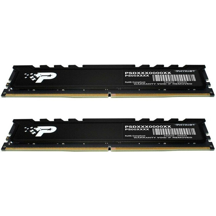 Оперативная память Patriot Signature Premium DDR5 4800MHz, PSP516G4800KH1, 2x8 Гб KIT, 16 Гб №2