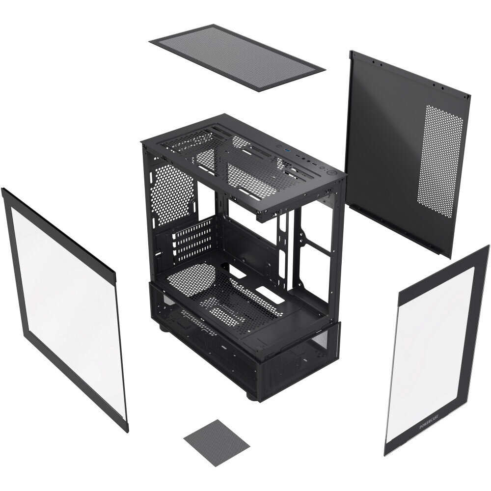 Корпус Powercase Vision Micro M2, Черный детальное изображение - 4