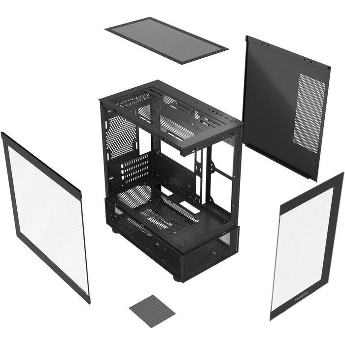 Корпус Powercase Vision Micro M2, Черный №4