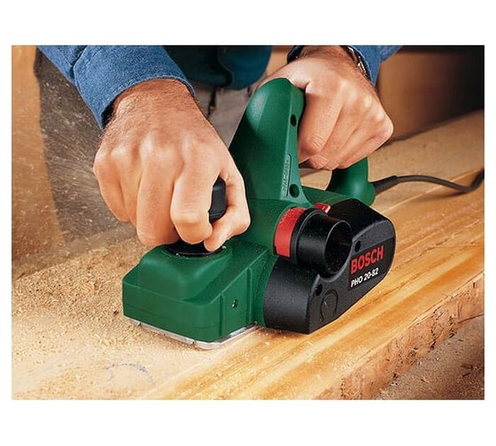 Электрический рубанок Bosch PHO 20-82 0.603.365.181, 680 Вт,  Зеленый №3