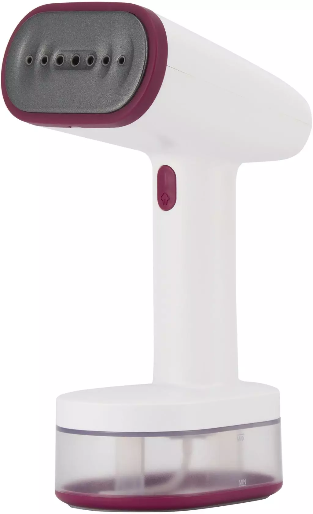 Отпариватель Hyundai H-HS02890, Белый/вишневый детальное изображение - 1