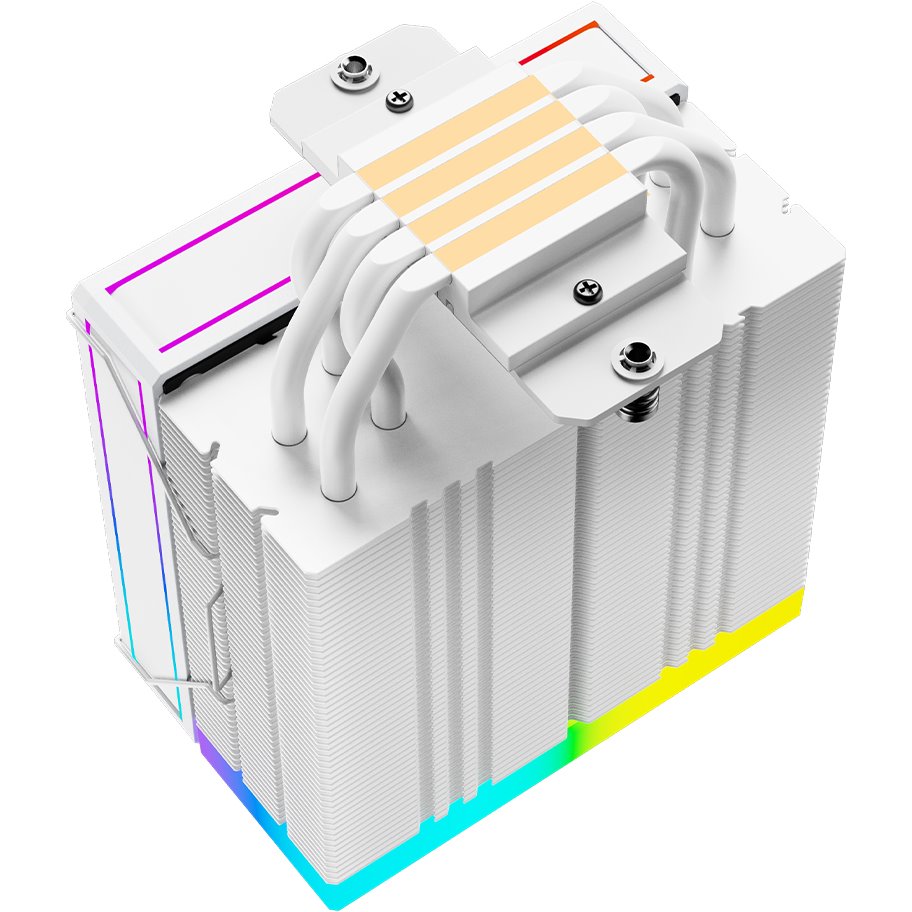 Кулер ID-COOLING FROZN A410 ARGB, Белый детальное изображение - 5