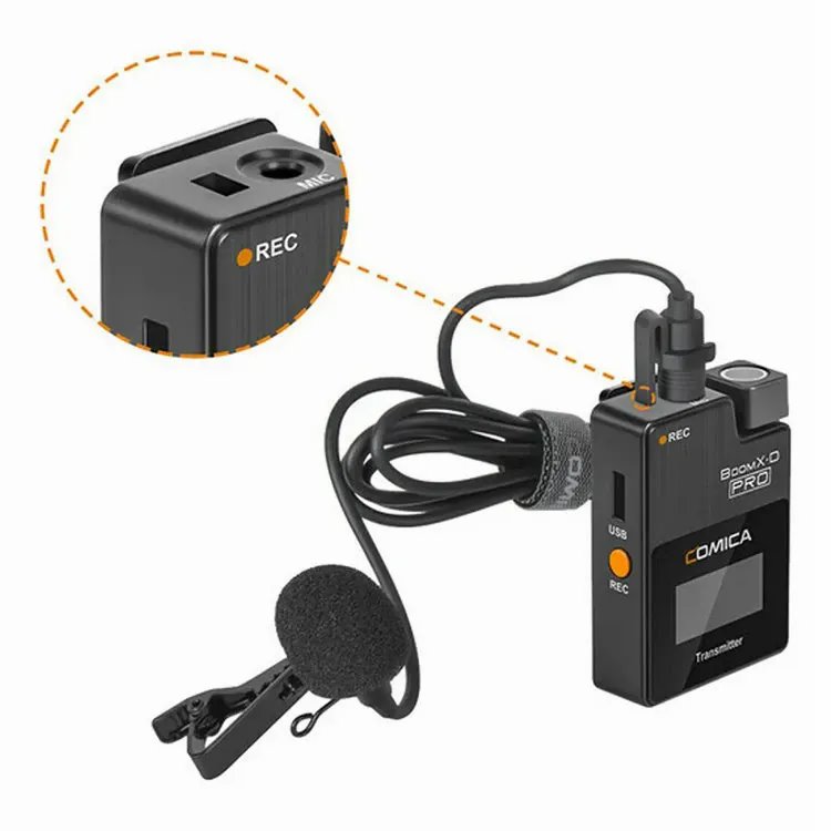 Радиосистема Comica BoomX-D PRO D2, Черный детальное изображение - 8
