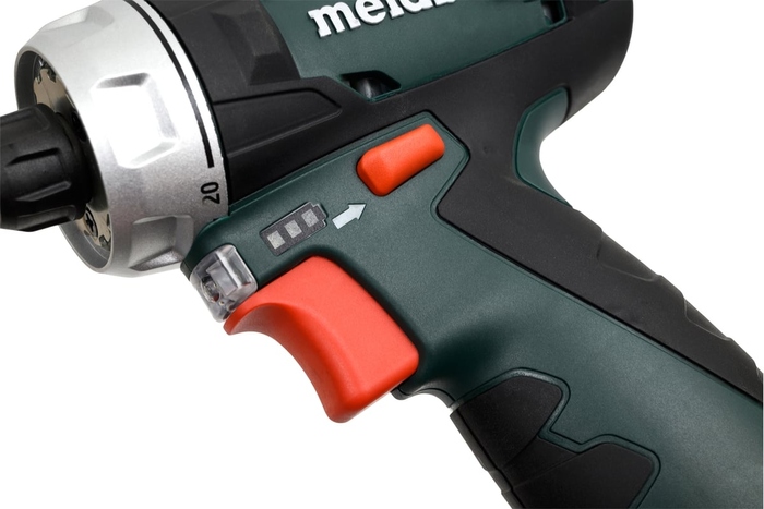 Аккумуляторная дрель-шуруповерт Metabo PowerMaxx BS Basic Plus 618140310, 10.8 В, 34 Нм, 2 А·ч  №4