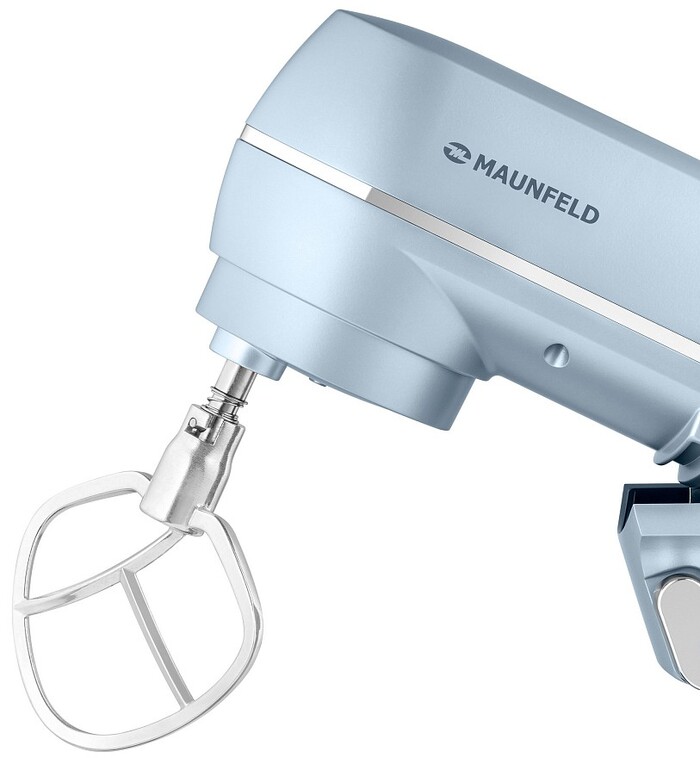 Планетарный миксер MAUNFELD MF-423BL, Голубой №4