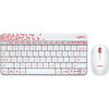 Клавиатура + мышь Logitech Wireless Combo MK240 Nano (920-008212/8160), Белый вариант - 2