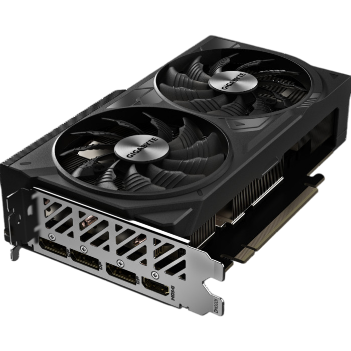 Видеокарта Gigabyte NVIDIA GeForce RTX 4070, GV-N4070WF2V2-12GD, 12 ГБ, Черный детальное изображение - 5
