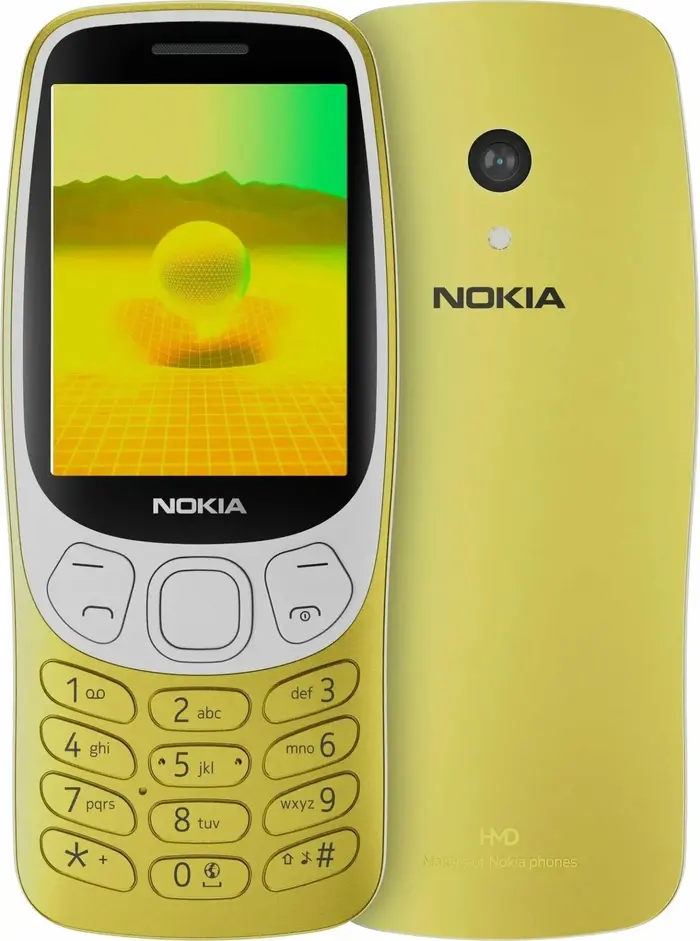 Мобильный телефон Nokia 3210 (2024) 4G TA-1618, 128 Мб, Черный, Dual nano-SIM №1