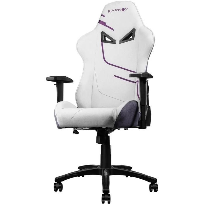 Игровое кресло KARNOX HERO Genie Edition, Белый/Фиолетовый №3