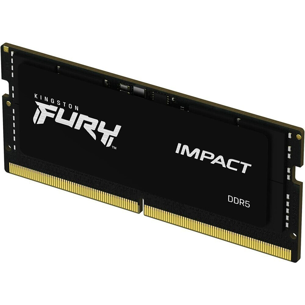 Оперативная память Kingston Fury Impact SO-DIMM DDR5 6000MHz, KF560S38IB-16, 16 Гб детальное изображение - 2