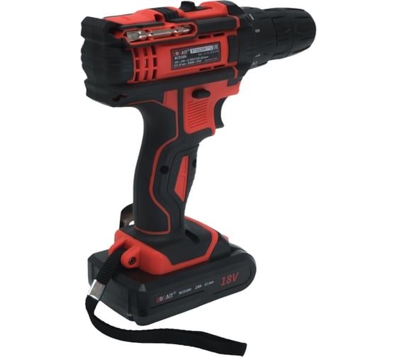 Аккумуляторная дрель-шуруповерт BRAIT BCD18N, 18 В, 30 Нм, 2 А·ч, 21.01.024.049 детальное изображение - 3