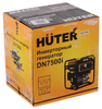 Генератор бензиновый HUTER DN7500i 64/10/11, 5.5 кВт, Черный вариант - 6