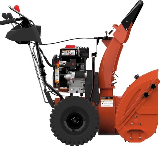 Снегоуборщик бензиновый ZIMANI ST324DLE PRO ST324, 9 л.с., 6700 Вт, Оранжевый детальное изображение - 3