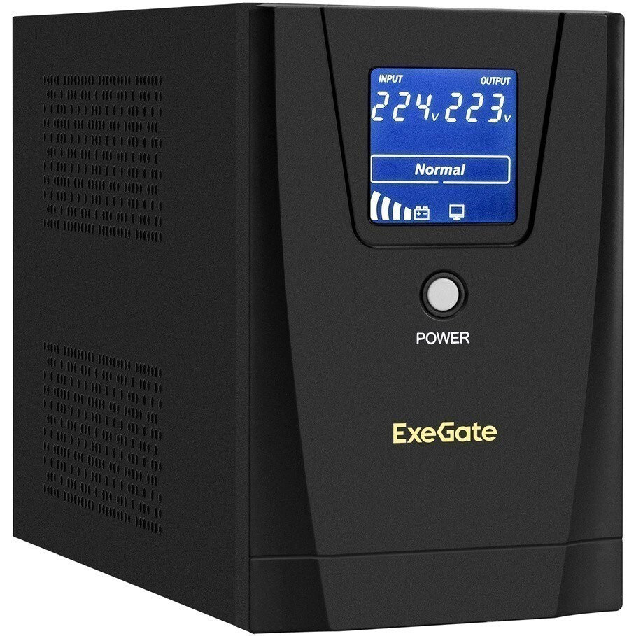 ИБП ExeGate SpecialPro Smart LLB-1500.LCD.AVR.2SH.3C13 детальное изображение - 1