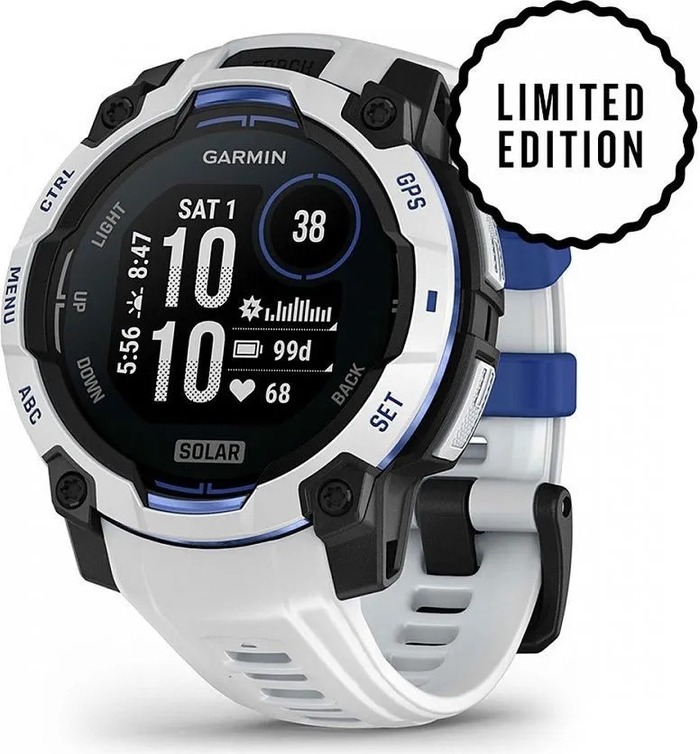 Смарт-часы Garmin Instinct 3 Solar Sunburst with Sunburst/Gray Silicone Limited edition, 45 мм, Оранжевый №1