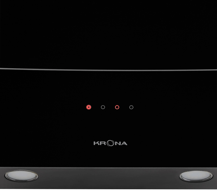 Вытяжка Krona INGA 600 black sensor, Черный №3