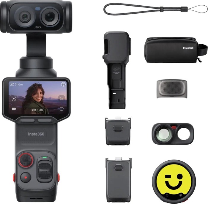 Экшн-камера Insta360 Luna Ultra Creator Bundle, Черный №2