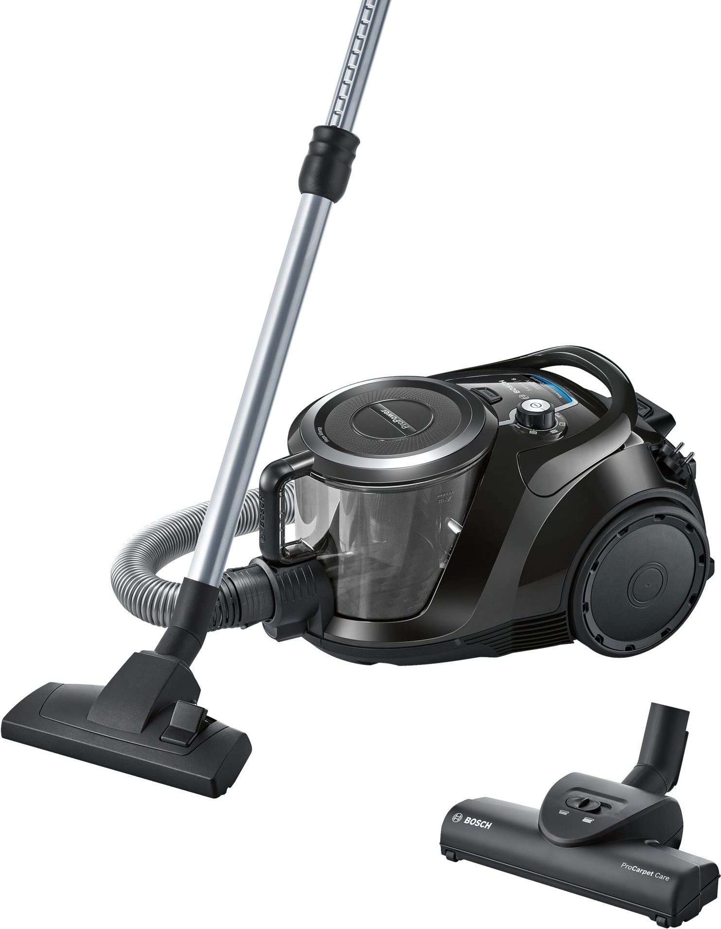 Пылесос Bosch BGS 412234, Черный детальное изображение - 3