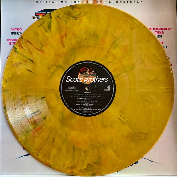 Виниловая пластинка Various – The Transformers: The Movie – Original Motion Picture Soundtrack – Unicron Marbled LP детальное изображение - 3
