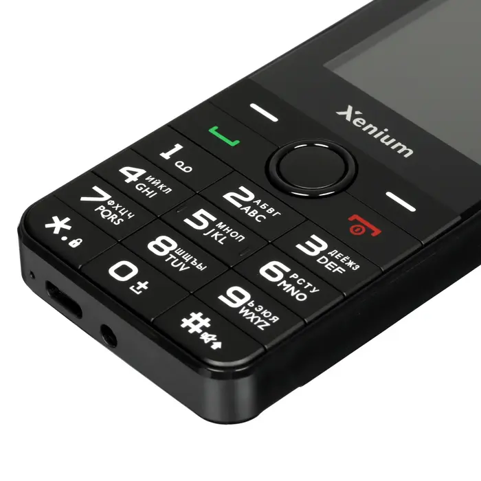 Мобильный телефон Xenium X240, 32 Мб, Черный, Dual mini-SIM №2
