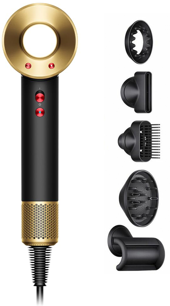 Фен Dyson Supersonic HD07, Черный/Никель детальное изображение - 1