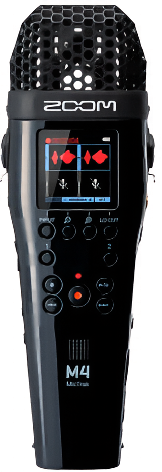 Рекордер Zoom M4 MicTrak, 32 бит, Черный детальное изображение - 1