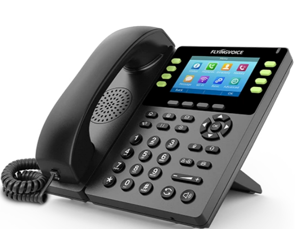 VoIP-телефон Flyingvoice FIP14G, Черный детальное изображение - 1