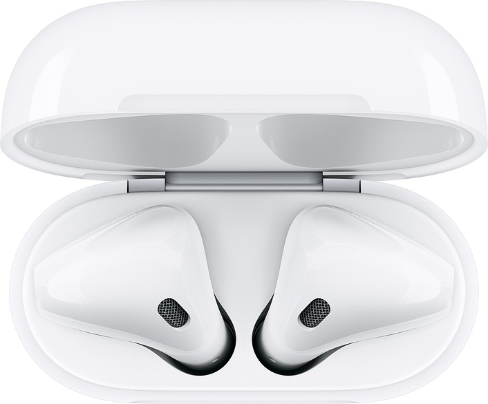 Беспроводные наушники Apple AirPods 2 with Charging Case, Белый детальное изображение - 3