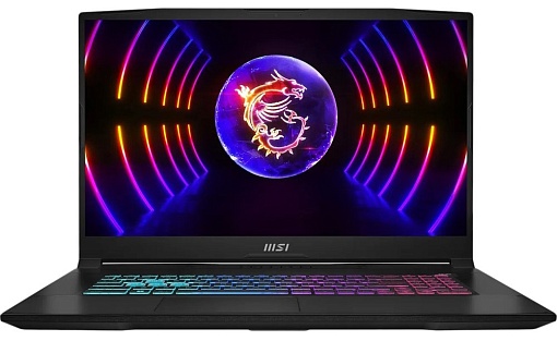 Ноутбук MSI Katana 17 B13VEK-1611XRU, Intel Core i5 13420H, RAM 16 ГБ, Черный, SSD 1 ТБ, NVIDIA GeForce RTX 4050, без ОС детальное изображение - 1