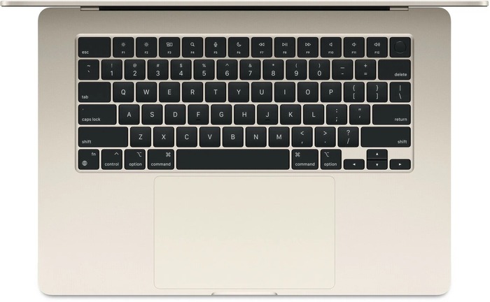 Ноутбук Apple MacBook Air 15 на M2, RAM 16 ГБ, Starlight, SSD 512 ГБ, Apple graphics 10-core №3
