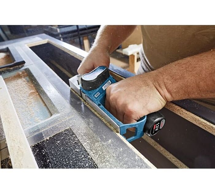Электрический рубанок Bosch GHO 12V-20 0.601.5A7.001, 600 Вт,  Синий №2