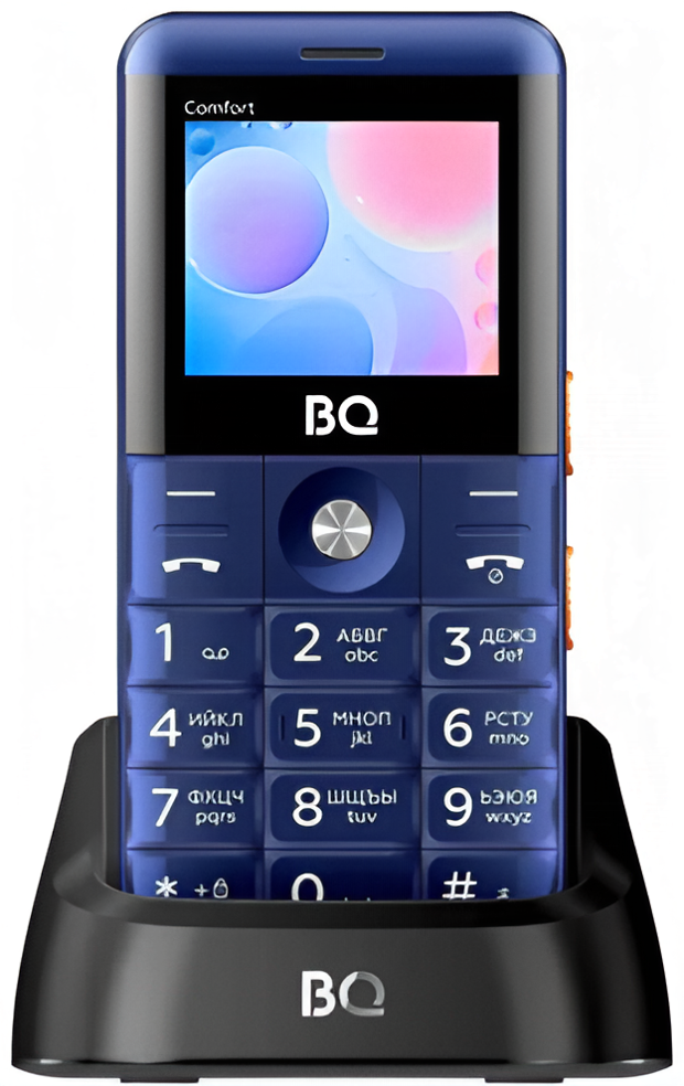 Мобильный телефон BQ 2006 Comfort, 32 Мб, Синий, Dual mini-SIM детальное изображение - 8
