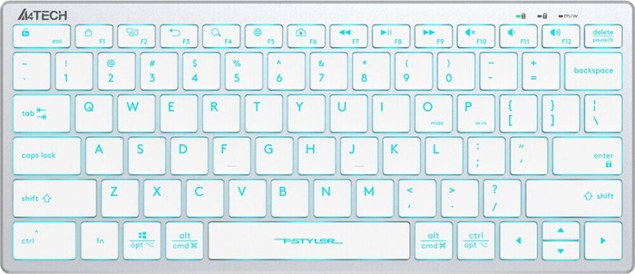 Клавиатура A4Tech Fstyler FX61, Белый №6