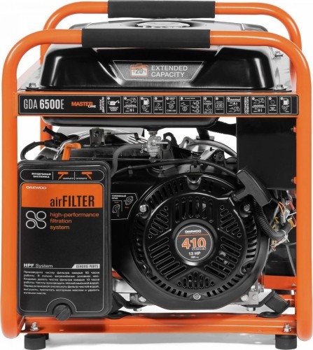 Генератор бензиновый DAEWOO GDA 6500E, 5 кВт, Оранжевый детальное изображение - 13