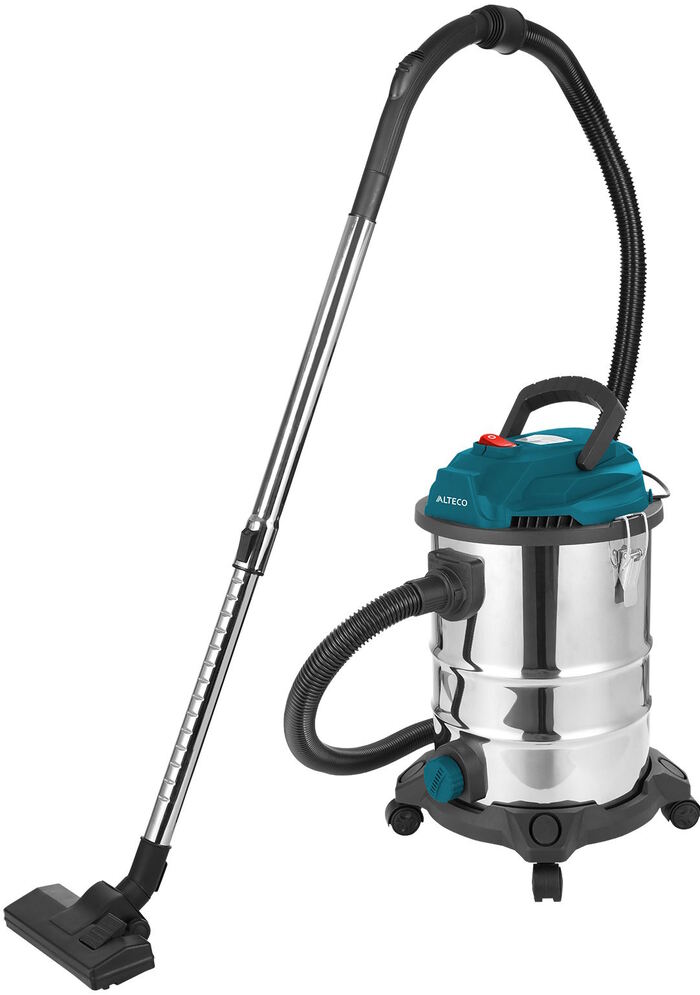 Строительный пылесос Alteco VC 1400-25L, Серебристый №1