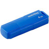 USB Flash накопитель SmartBuy  (SB4 ГБCLU-BU) 4 ГБ, синий вариант - 1