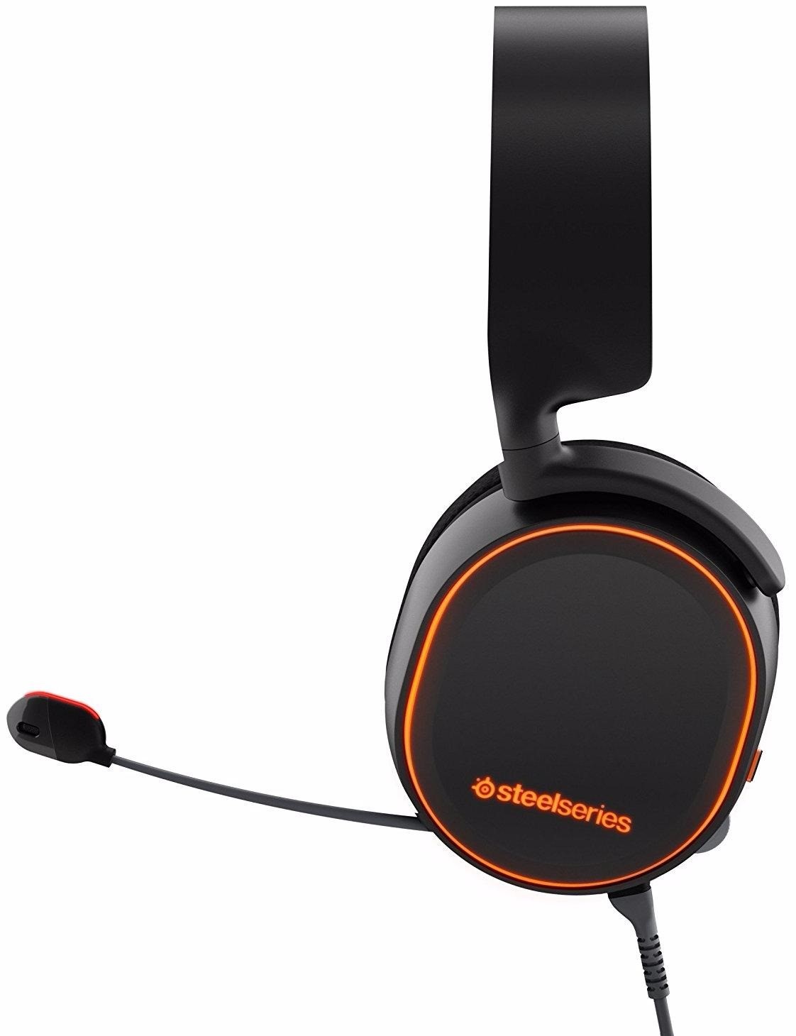 Проводные наушники SteelSeries Arctis 5, Черный детальное изображение - 2