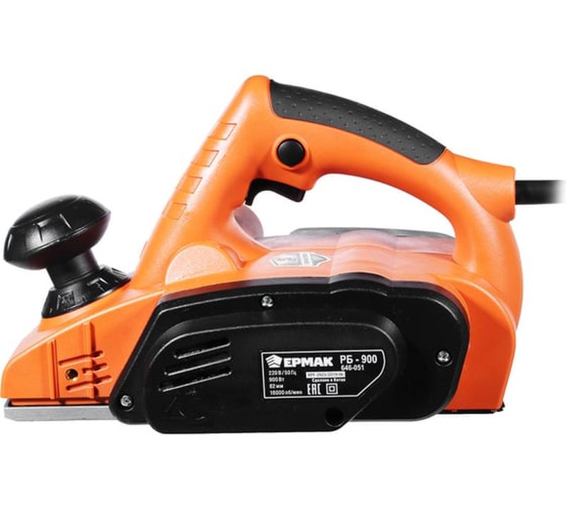 Электрический рубанок ЕРМАК РБ-900 646-051, 900 Вт,  Оранжевый детальное изображение - 2
