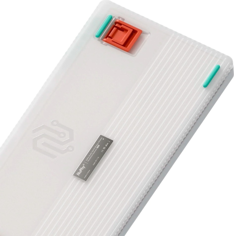 Клавиатура NuPhy Halo 75 V2 Wireless, Raspberry Switch RGB, Белый детальное изображение - 4