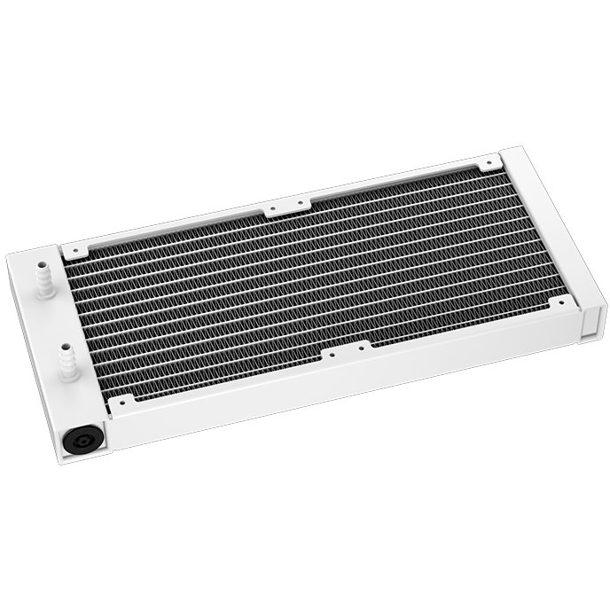 Система жидкостного охлаждения DeepCool MYSTIQUE 240, Белый детальное изображение - 3