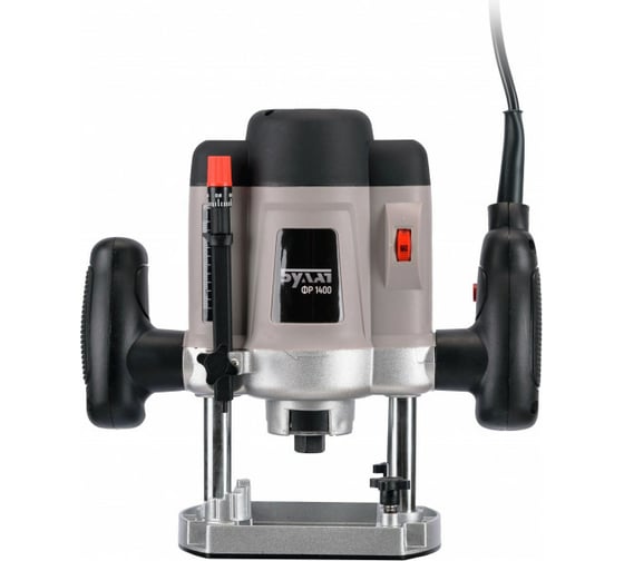 Фрезер БУЛАТ цанга 6/8мм, ФР, 1400 Вт, Серый детальное изображение - 2