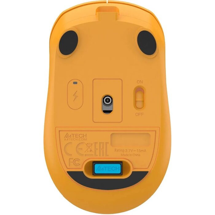 Мышь A4Tech Fstyler FG15C Air2 , Жёлтый №4