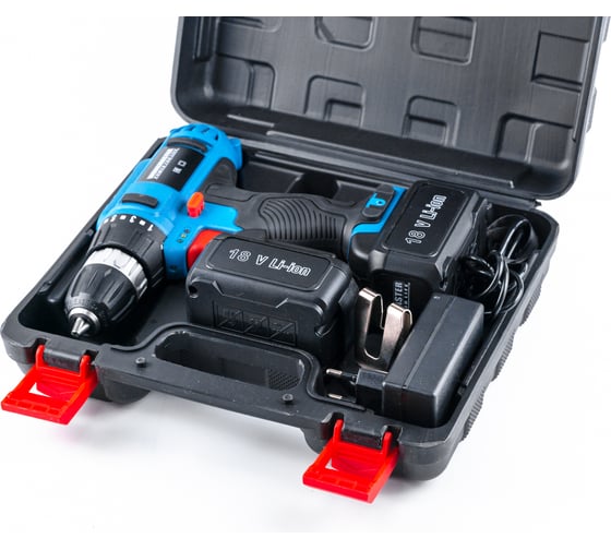 Аккумуляторная дрель-шуруповерт WorkMaster АШ-18ЛВ, 18 В, 28 Нм, 1,5 А·ч детальное изображение - 5