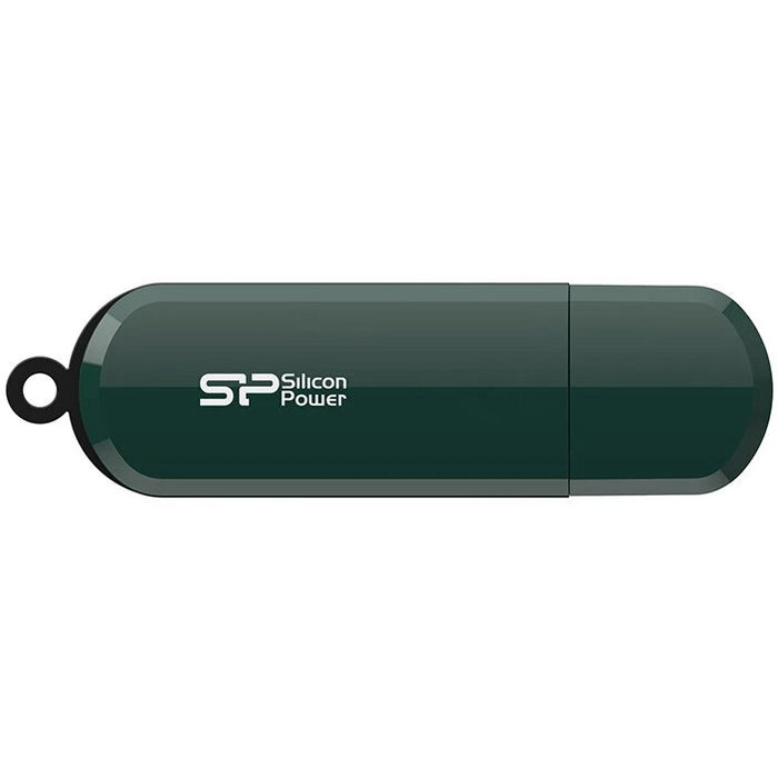 USB Flash накопитель Silicon Power LuxMini 320 (SP032 ГБUF2320V1N) 32 ГБ, зеленый №1