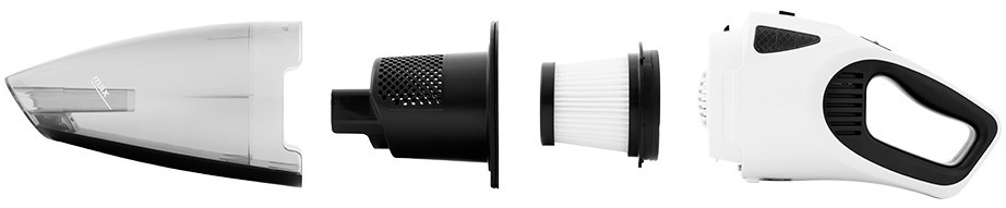 Пылесос KITFORT KT-557, Белый детальное изображение - 4