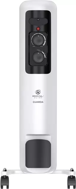 Масляный радиатор Royal Clima Guarda ROR-GU7-1500M, Белый детальное изображение - 4