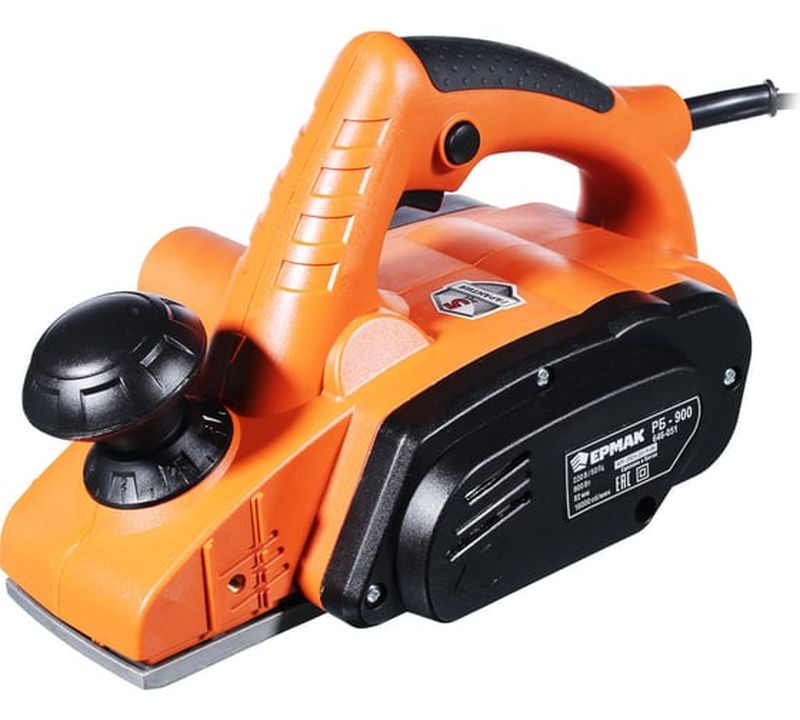 Электрический рубанок ЕРМАК РБ-900 646-051, 900 Вт,  Оранжевый детальное изображение - 1