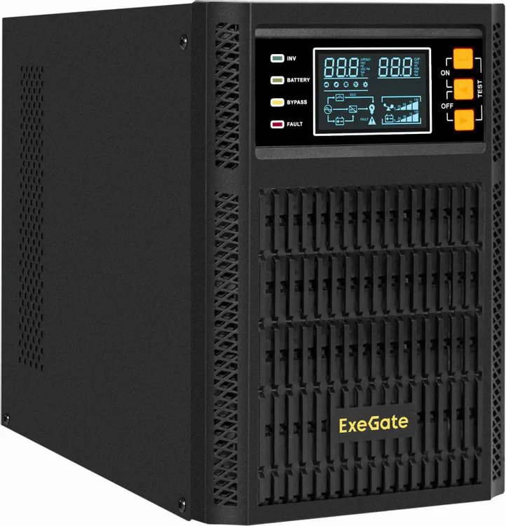 ИБП ExeGate PowerExpert TL-2000.72V.LCD.AVR.3SH.USB.RS232.SNMP детальное изображение - 1