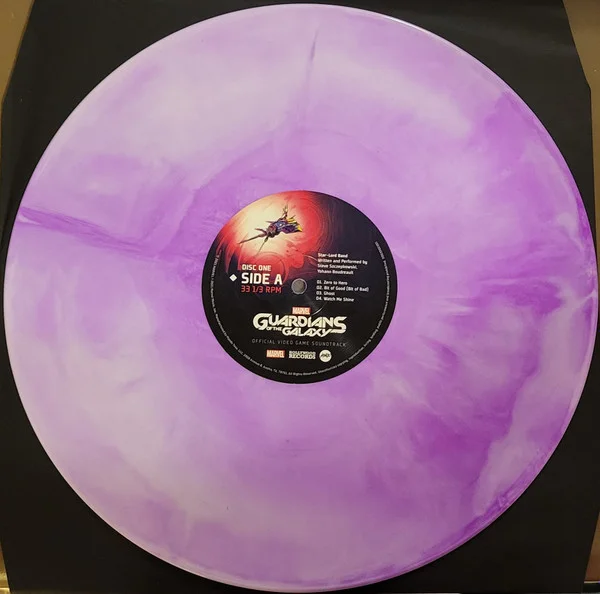 Виниловая пластинка OST – Star–Lord Band, Richard Jacques – Marvel Guardians Of The Galaxy – Pink / Green 2LP детальное изображение - 2